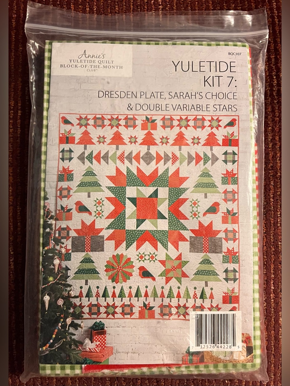 Annie's Yuletide Quilt Block-of-the-Month Club #7